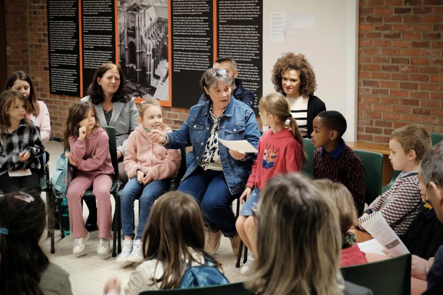 Gezinsviering met catechese Leuven centrum © Pastorale zone Leuven aan de Dijle