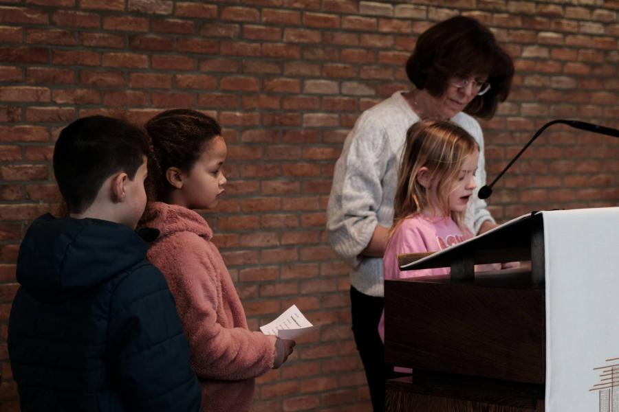 Gezinsviering met aansluitend catechese voor kinderen en volwassenen © Pastorale zone Leuven aan de Dijle