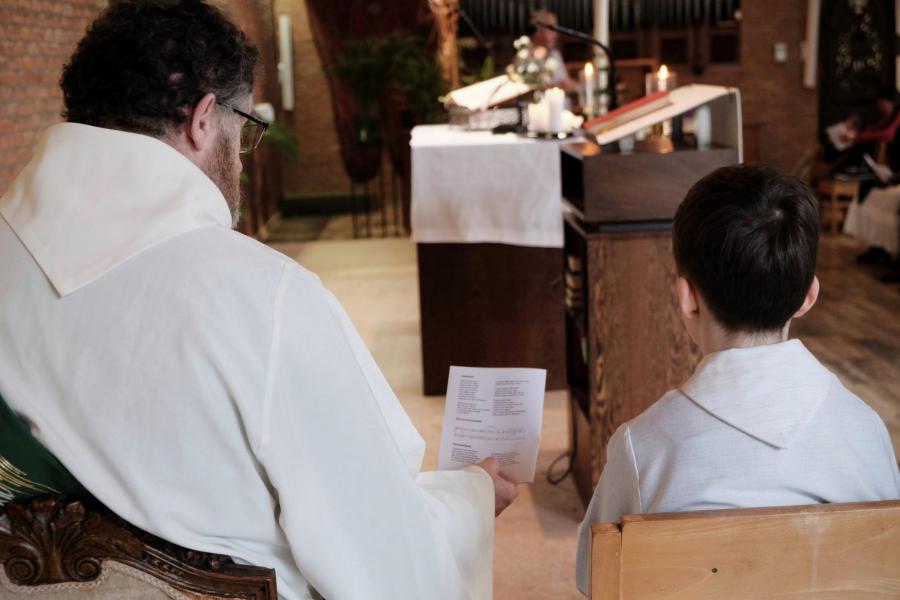 Gezinsviering met aansluitend catechese voor kinderen en volwassenen © Pastorale zone Leuven aan de Dijle