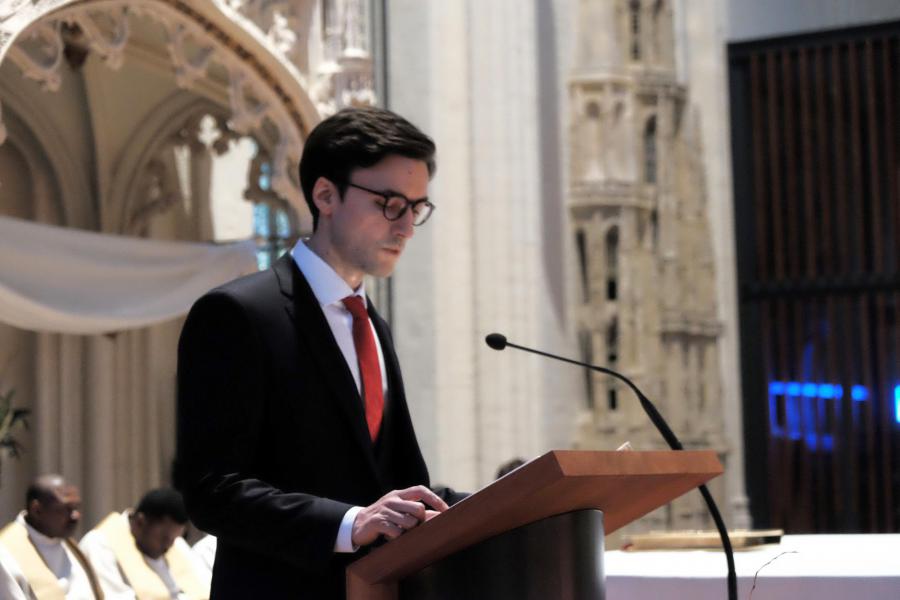 Paasnacht in de Leuvense Sint-Pieterskerk 2026 © Pastorale zone Leuven aan de Dijle