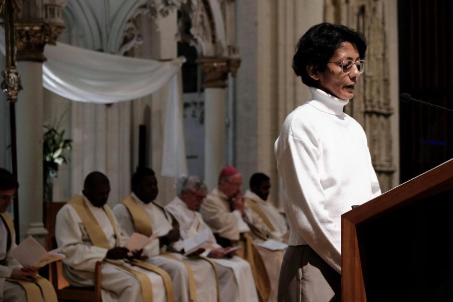 Paasnacht in de Leuvense Sint-Pieterskerk 2026 © Pastorale zone Leuven aan de Dijle
