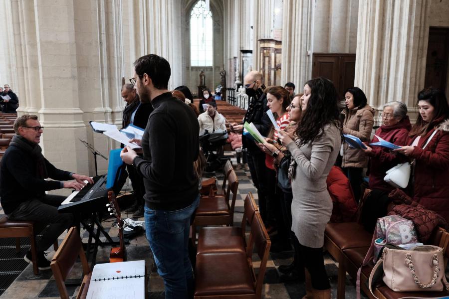 Internationale viering in Sint Pieter © Pastorale zone Leuven aan de Dijle