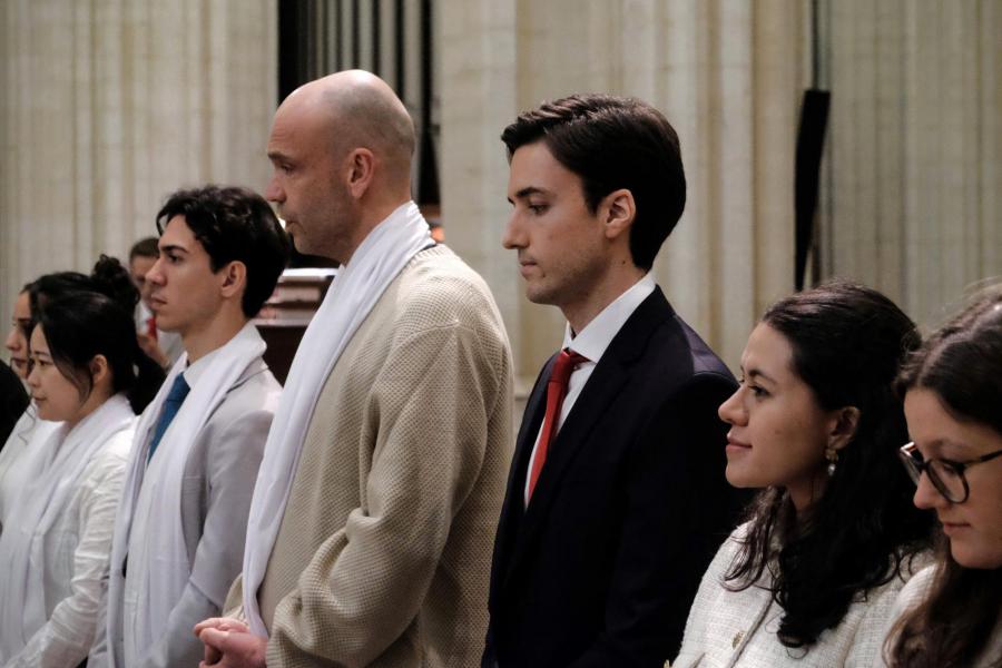 Paasnacht in de Leuvense Sint-Pieterskerk 2026 © Pastorale zone Leuven aan de Dijle