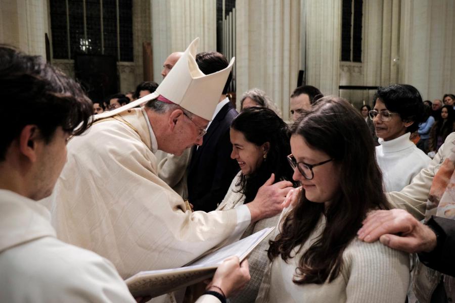 Paasnacht in de Leuvense Sint-Pieterskerk 2026 © Pastorale zone Leuven aan de Dijle