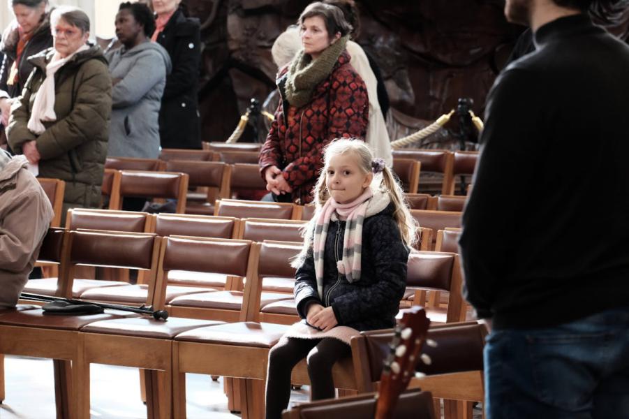 Internationale jongerenviering in de Sint-Pieterskerk © Pastorale zone Leuven aan de Dijle