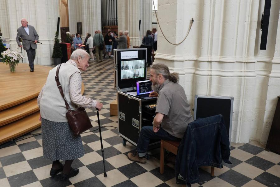 Internationale jongerenviering in de Sint-Pieterskerk © Pastorale zone Leuven aan de Dijle