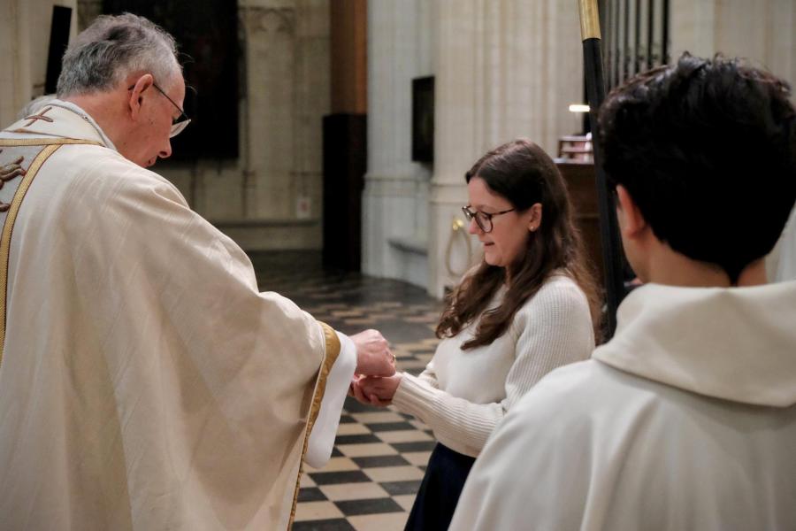 Paasnacht in de Leuvense Sint-Pieterskerk 2025 © Pastorale zone Leuven aan de Dijle