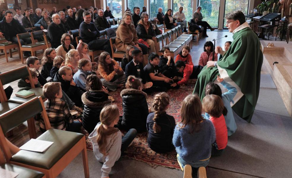 Zonale gezinsviering met naamopgeving van de eerste communicanten en vormelingen © Pastorale zone Leuven aan de Dijle