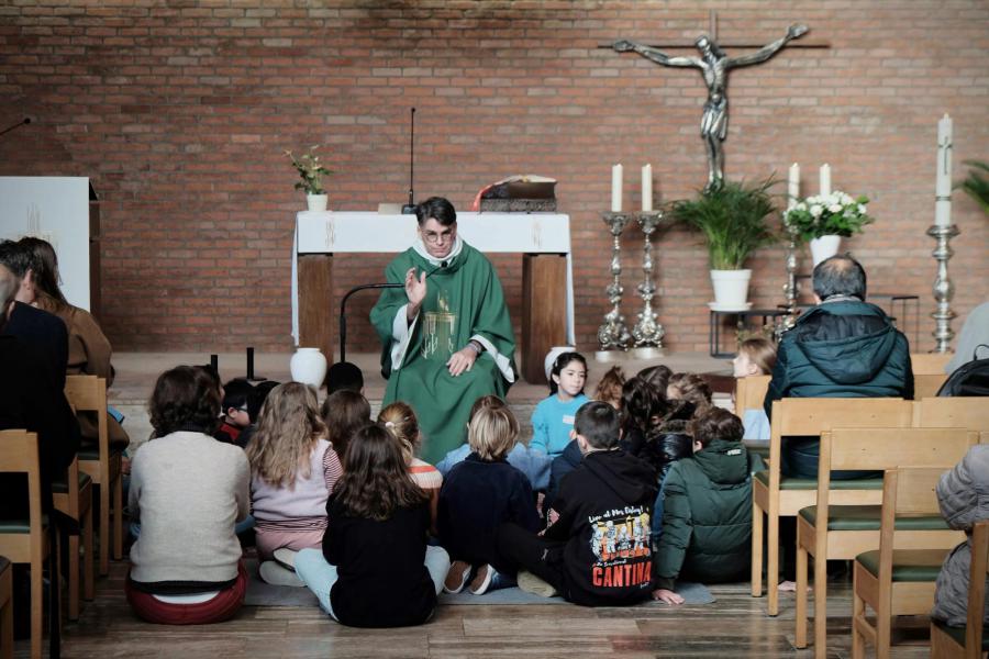 Zonale gezinsviering met naamopgeving van de eerste communicanten en vormelingen © Pastorale zone Leuven aan de Dijle