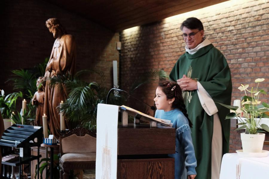 Zonale gezinsviering met naamopgeving van de eerste communicanten en vormelingen © Pastorale zone Leuven aan de Dijle