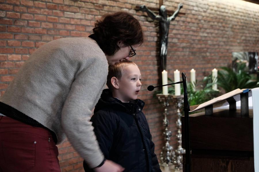 Zonale gezinsviering met naamopgeving van de eerste communicanten en vormelingen © Pastorale zone Leuven aan de Dijle