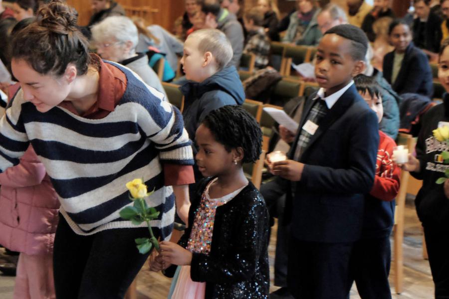 Zonale gezinsviering met naamopgeving van de eerste communicanten en vormelingen © Pastorale zone Leuven aan de Dijle