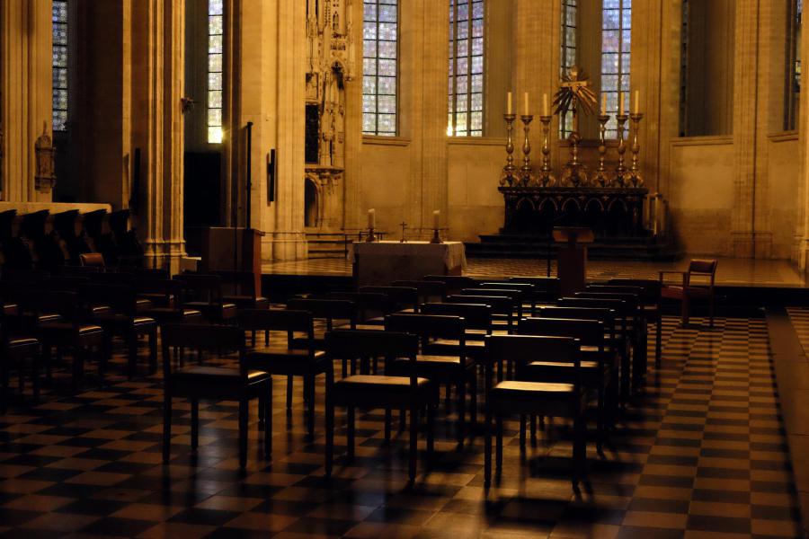 Een oase van rust en stilte in het hart van onze stad © Pastorale zone Leuven aan de Dijle