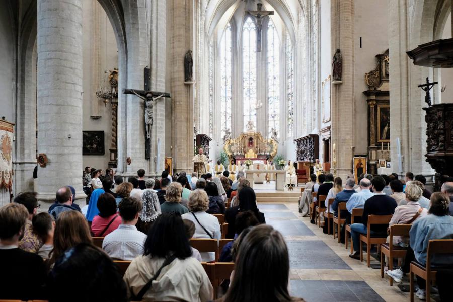 Homilie door hulpbisschop mgr. Koen Vanhoutte © Pastorale zone Leuven aan de Dijle