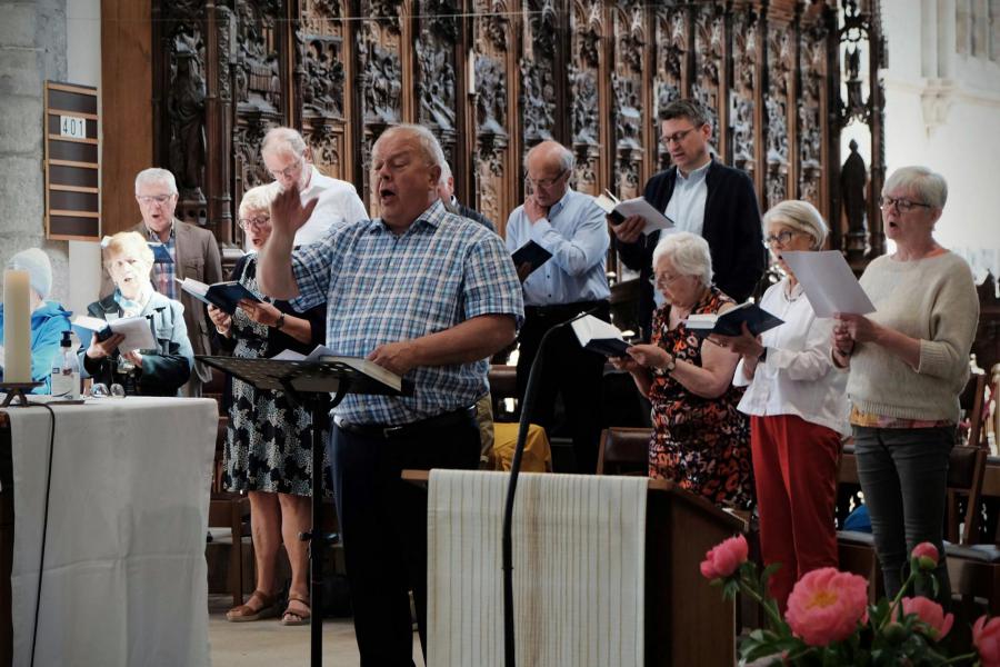 Jan Breuls - 50 jaar dirigent in Sint Geertrui © Pastorale zone Leuven aan de Dijle