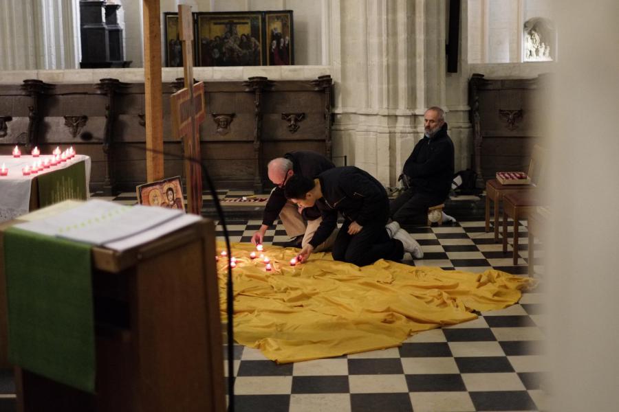 Regionale Taizéviering Leuven oktober 2022 © Pastorale zone Leuven aan de Dijle