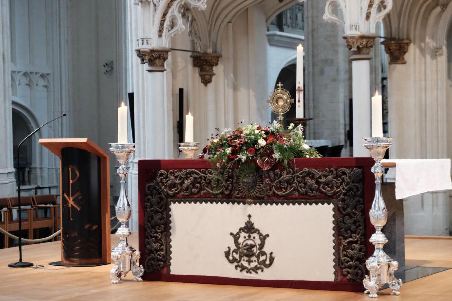 'Be the Light' aanbidding in de Sint-Pieterskerk © Pastorale zone Leuven aan de Dijle