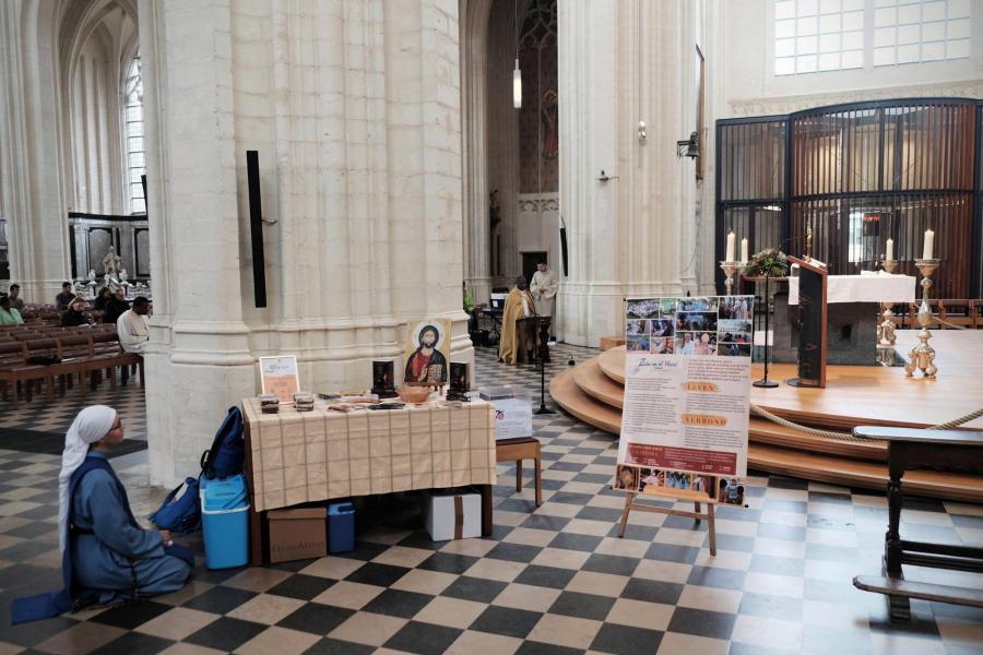 'Be the Light' aanbidding in de Sint-Pieterskerk © Pastorale zone Leuven aan de Dijle