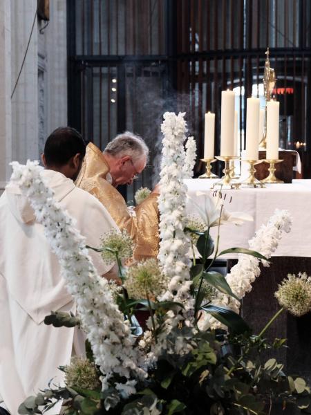 Een serene gebedswake en de plechtige slotzegen als sfeervol slot © Pastorale zone Leuven aan de Dijle