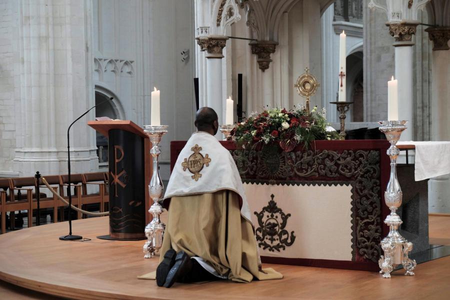 'Be the Light' aanbidding in de Sint-Pieterskerk © Pastorale zone Leuven aan de Dijle