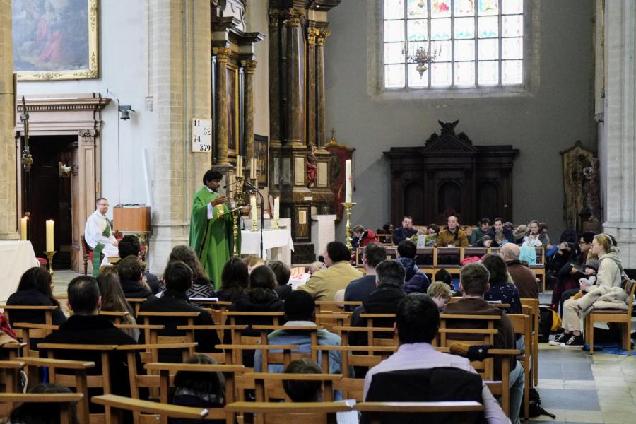 Zondagsviering Sint-Kwintensgemeenschap © Pastorale zone Leuven aan de Dijle