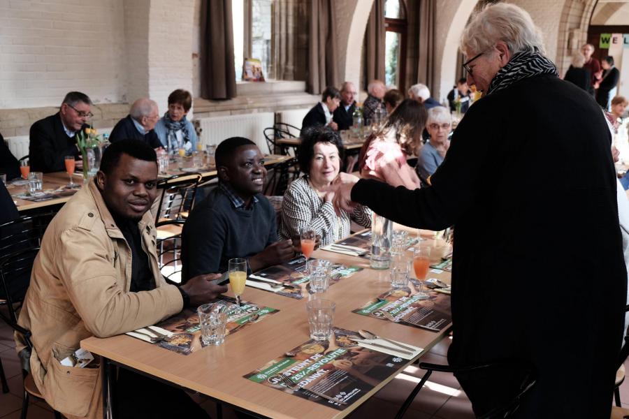 Solidariteitsmaaltijd in Geertruihof 2025 © Pastorale zone Leuven aan de Dijle