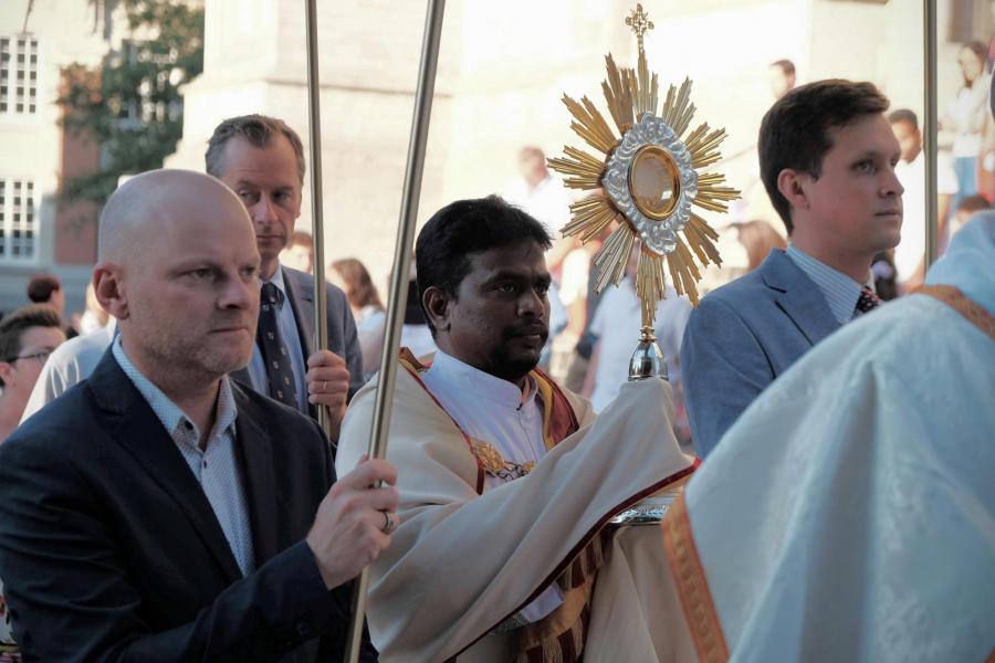 Sacramentsdag in Leuven 2022 © Pastorale zone Leuven aan de Dijle