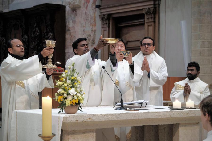 Witte Donderdag in de Sint-Kwintenskerk © Pastorale zone Leuven aan de Dijle