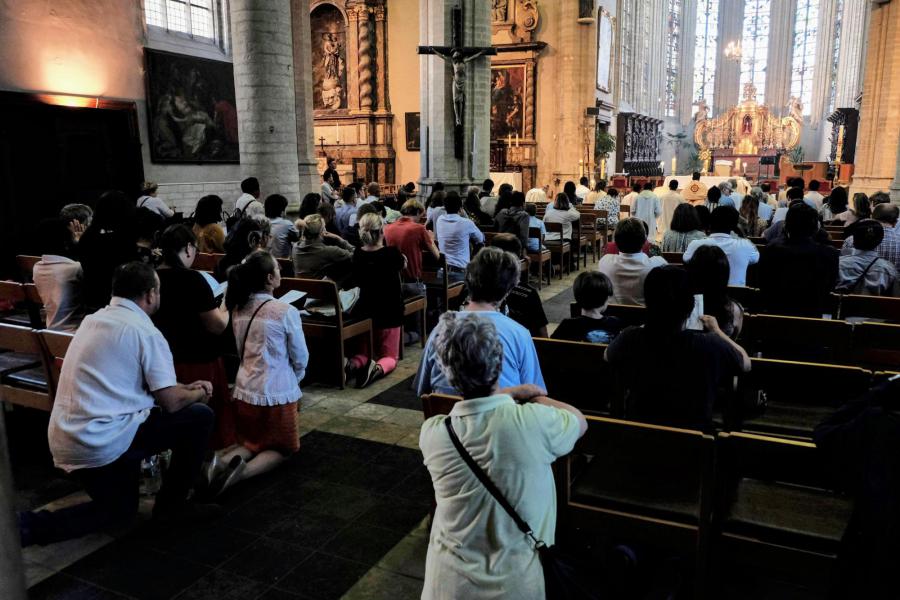 Sacramentsdag in Leuven 2022 © Pastorale zone Leuven aan de Dijle