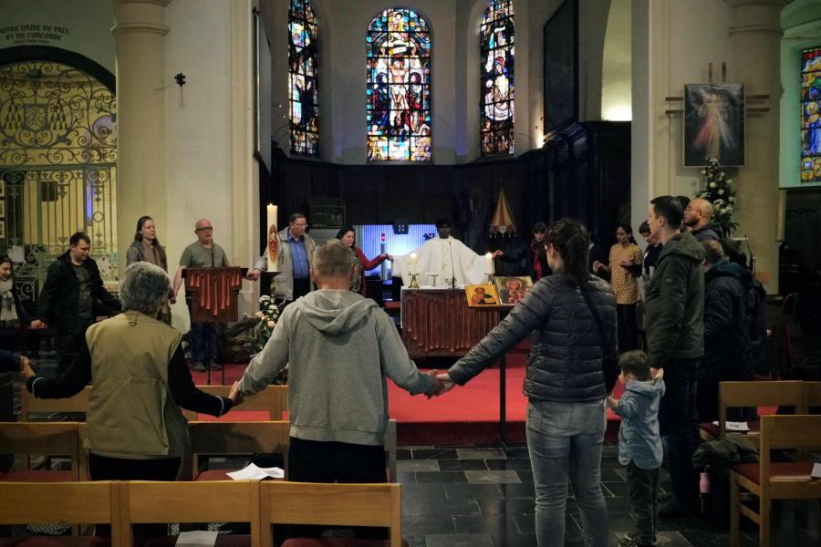 Bedevaart naar Basse-Wavre 2023 © Pastorale zone Leuven aan de Dijle