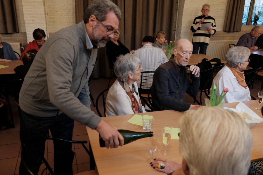 Nieuwjaarsreceptie Sint Geertrui 2024 © Pastorale zone Leuven aan de Dijle