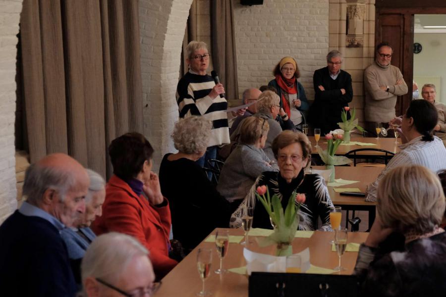 Nieuwjaarsreceptie Sint Geertrui 2024 © Pastorale zone Leuven aan de Dijle
