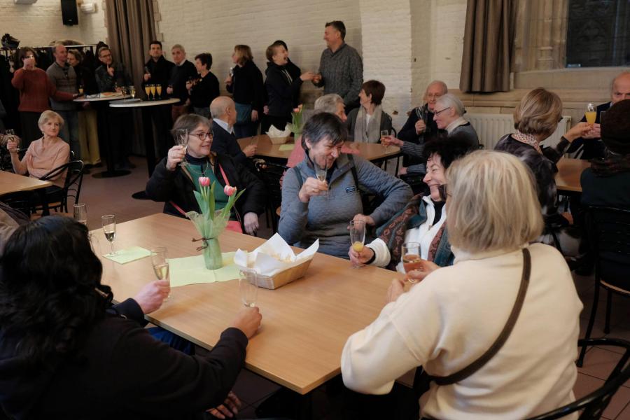 Nieuwjaarsreceptie Sint Geertrui 2024 © Pastorale zone Leuven aan de Dijle
