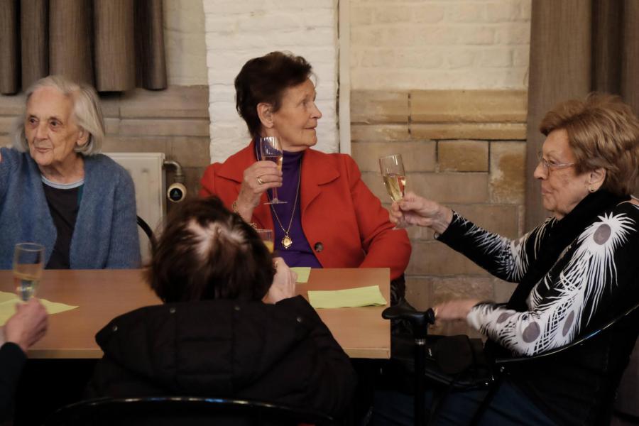 Nieuwjaarsreceptie Sint Geertrui 2024 © Pastorale zone Leuven aan de Dijle