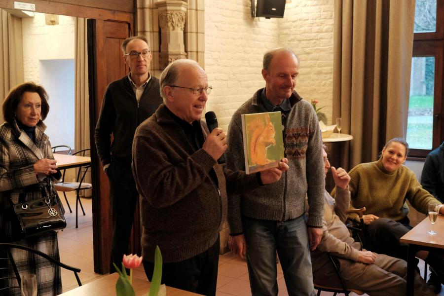 Nieuwjaarsreceptie Sint Geertrui 2024 © Pastorale zone Leuven aan de Dijle