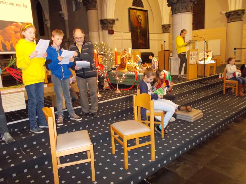 De jonge prins bezoekt Jezus © Lieve Vancraeynest