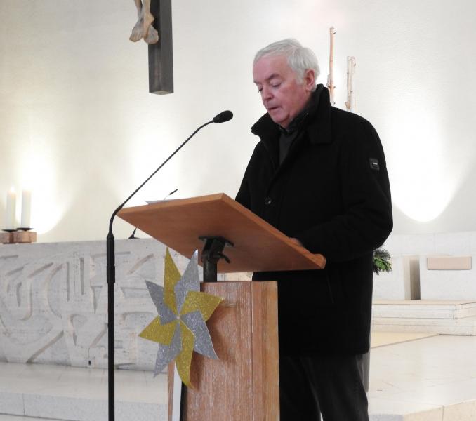Voorzitter kerkraad Carlo Wouters 