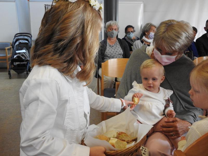 Brood wordt gedeeld 