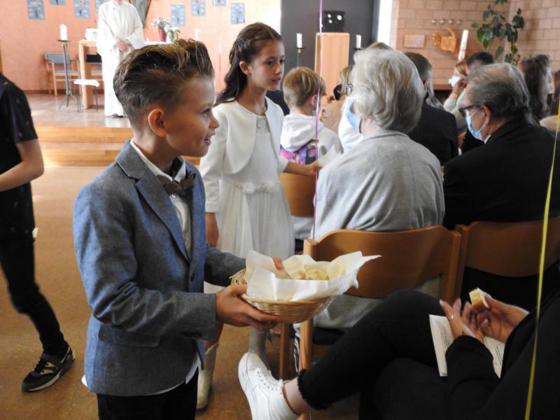 Brood wordt gedeeld 