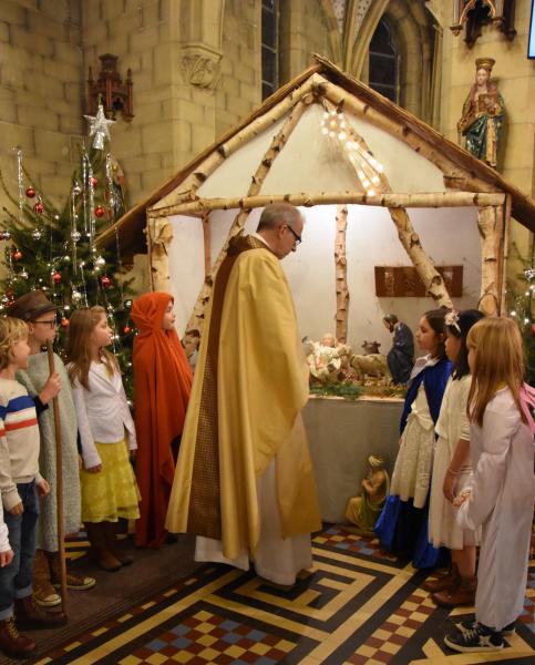 Kerstviering in Kleine-Brogel © Parochie Kleine-Brogel