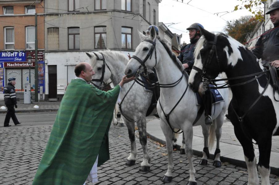 Sint-Hubertusviering met dierenzegening © Daniël Duwyn