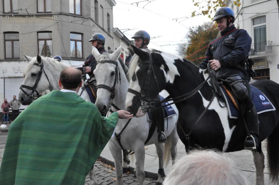 Sint-Hubertusviering met dierenzegening © Daniël Duwyn