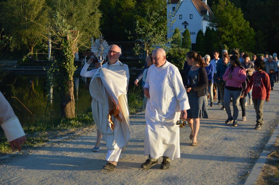 OLVr van Steenbergen, eucharistie en processie © past. zone oase