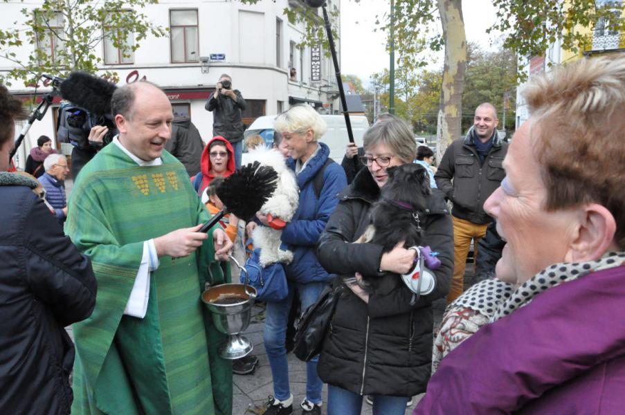 Sint-Hubertusviering met dierenzegening © Daniël Duwyn