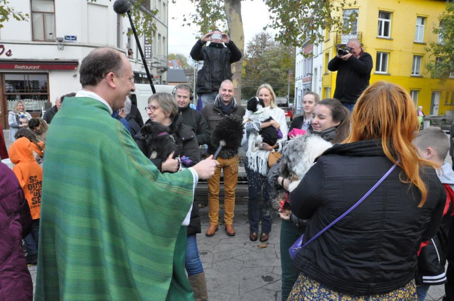 Sint-Hubertusviering met dierenzegening © Daniël Duwyn