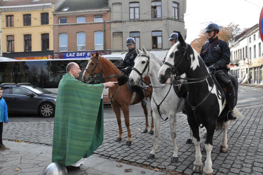 Sint-Hubertusviering met dierenzegening © Daniël Duwyn