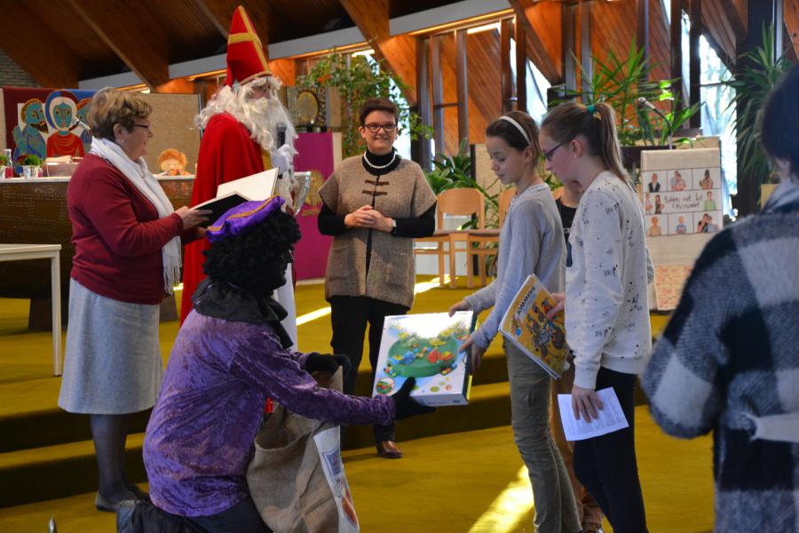De heilige man op bezoek © Karen Devroe