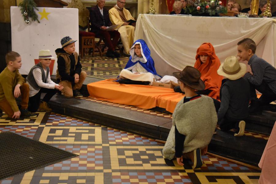 Het kerstverhaal © Parochie Kleine-Brogel