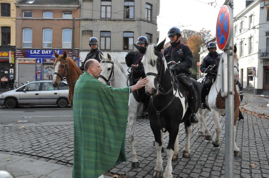 Sint-Hubertusviering met dierenzegening © Daniël Duwyn