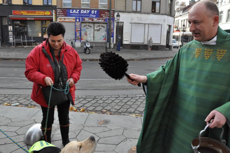 Sint-Hubertusviering met dierenzegening © Daniël Duwyn